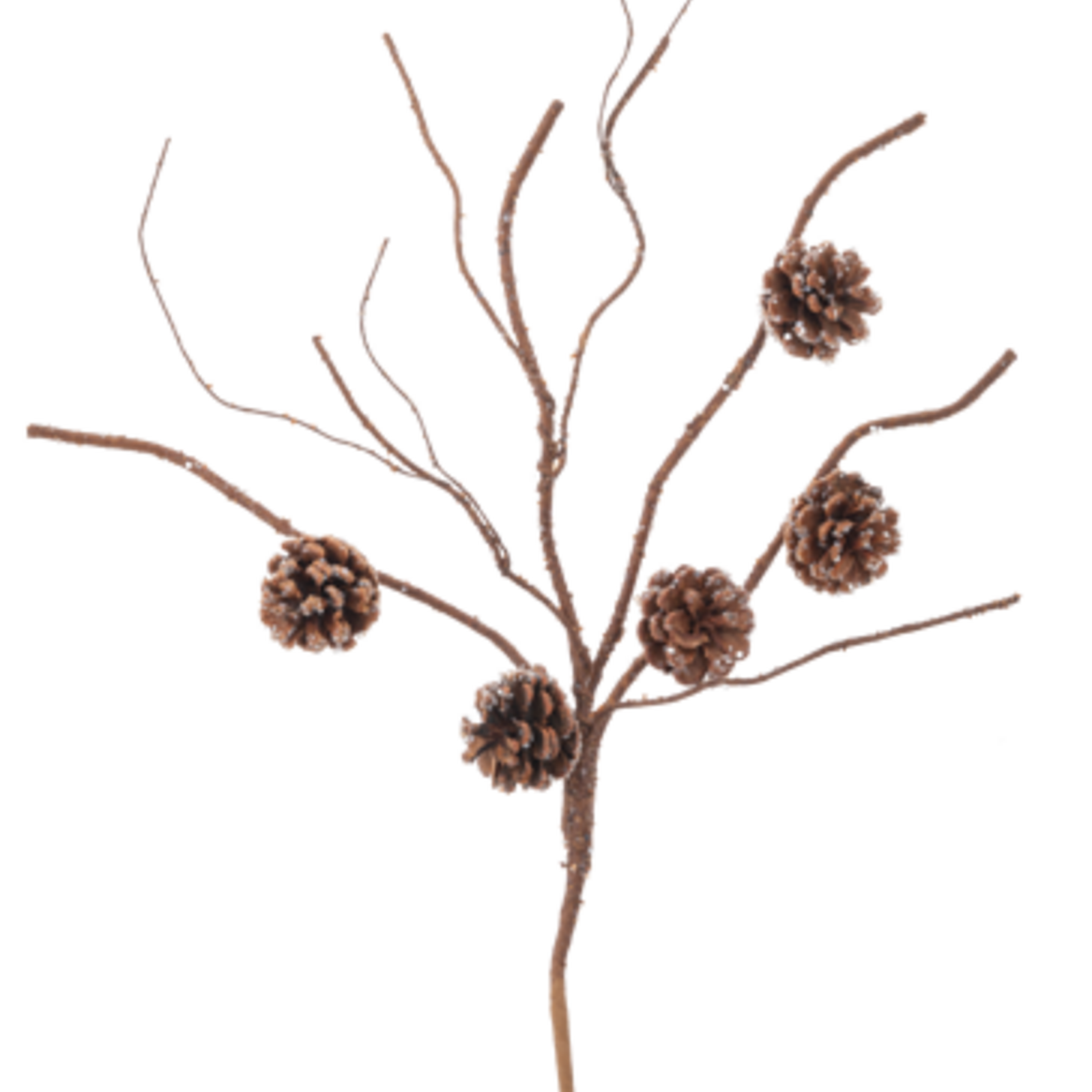 Ganz Twig & Pinecone Spray  MX199823 loading=