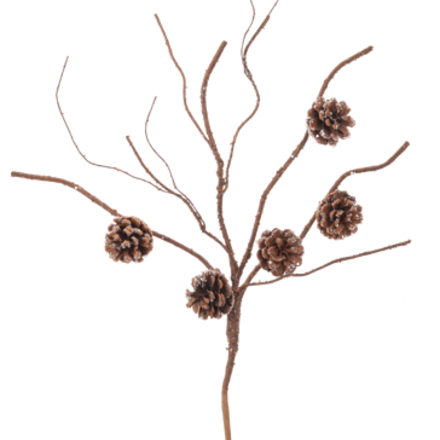 Ganz Twig & Pinecone Spray  MX199823