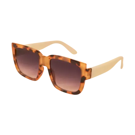 Powder Luxe Ellery Sunglasses-  Tortoiseshell/Coconut   ELL6