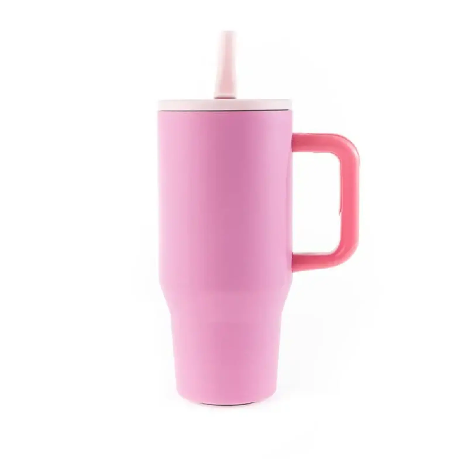 Mary Square 30oz Colorblock To-Go Tumbler | Pink   61616 loading=
