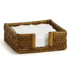 Napa BURMA RATTAN SQUARE COCKTAIL NAPKIN HOLDER TN221