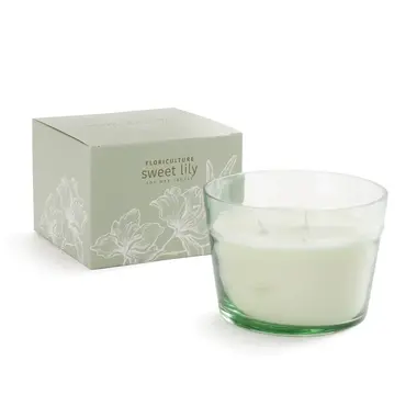 Napa FLORICULTURE SOY WAX CANDLE, SWEET LILY  FT401