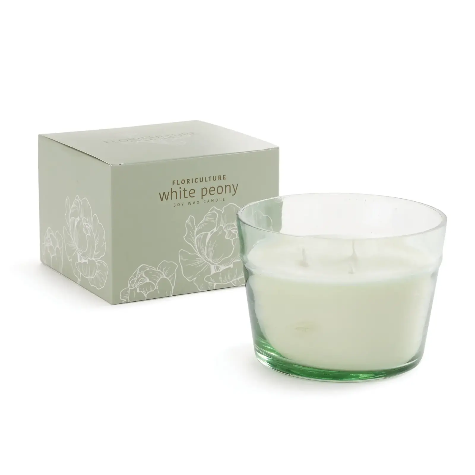 Napa FLORICULTURE SOY WAX CANDLE, WHITE PEONY  FT405 loading=