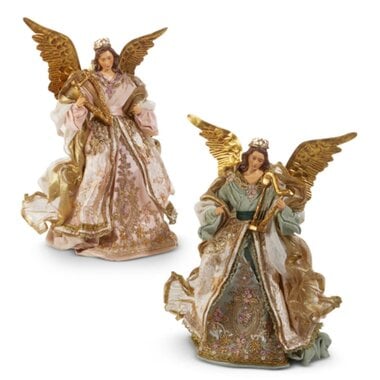 RAZ Imports Inc. 15.5" Victorian Angel Tree Topper (1) 4510653S
