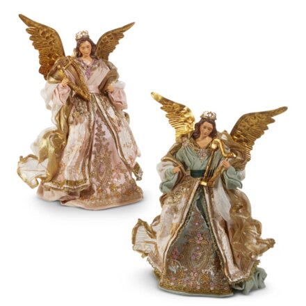 RAZ Imports Inc. 15.5" Victorian Angel Tree Topper (1) 4510653S