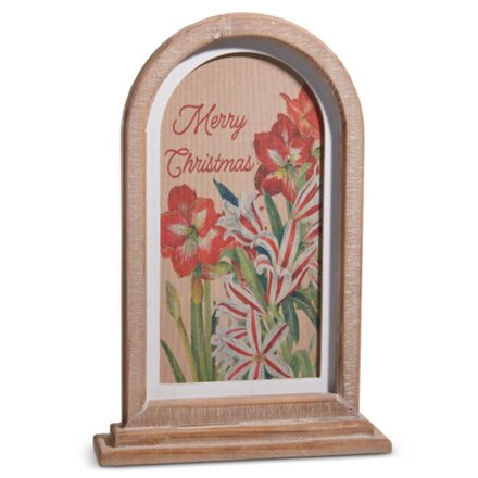 RAZ Imports Inc. 18" Festive Christmas Floral Framed Print  4521365