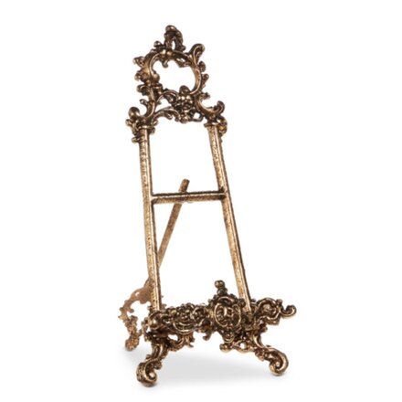 RAZ Imports Inc. 12" Gold Ornate Easel 4528112