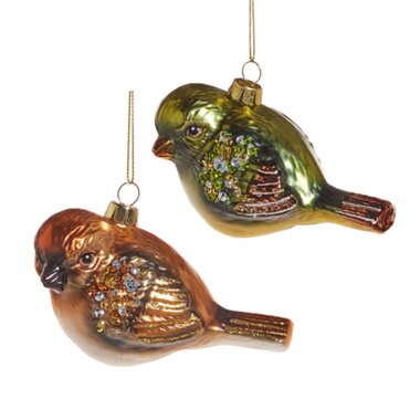 RAZ Imports Inc. 4" Bird Ornament (1) 4552915