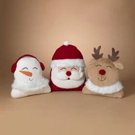 Gerson 18" Fabric Holiday Design Pillow  2733170