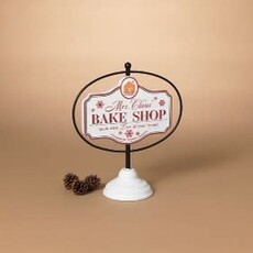 Gerson 12" Metal Embossed Holiday Tabletop Sign  2743350