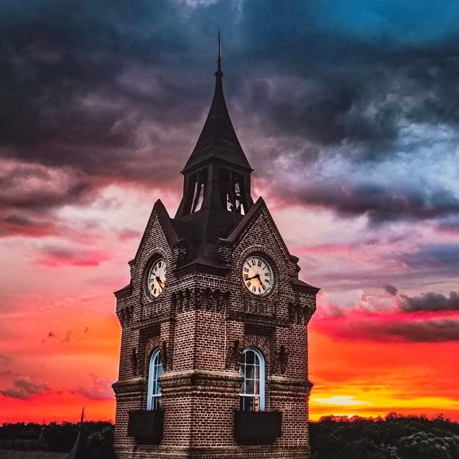 Oswaldo Tapia Dieso Newberry Scene Notecard (1)   (consignment) loading=