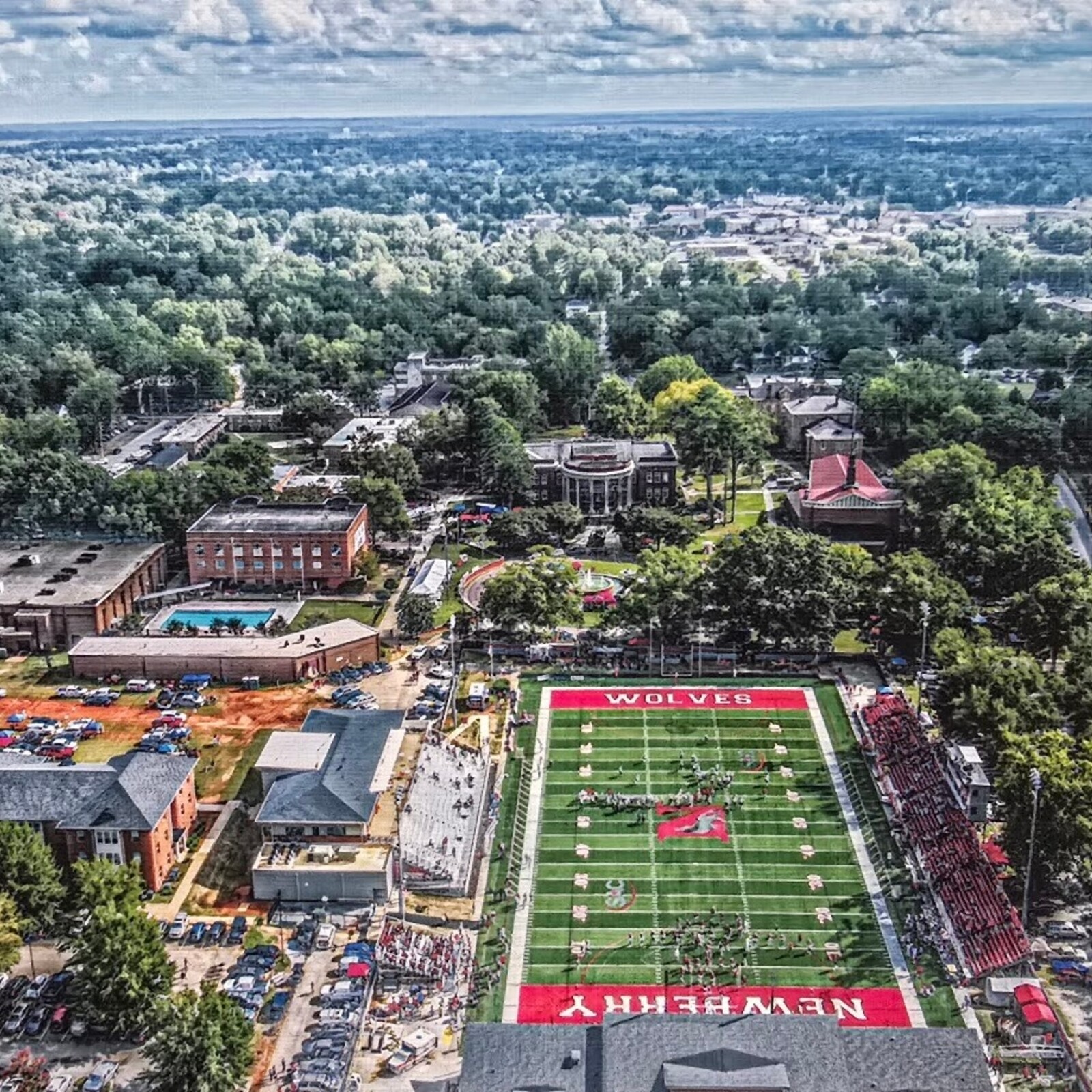 Oswaldo Tapia Dieso Newberry Scene Notecard (1)   (consignment) loading=