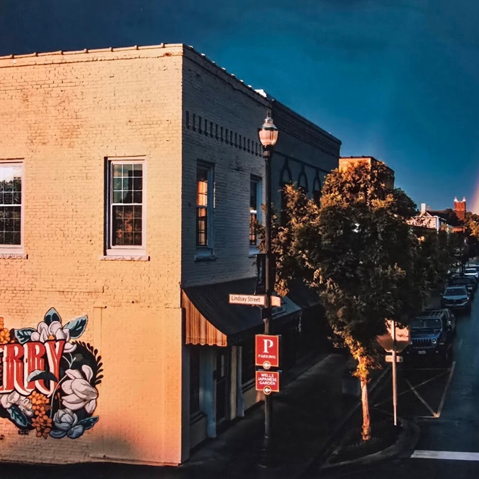 Oswaldo Tapia Dieso Newberry Scene Notecard (1)   (consignment) loading=