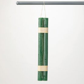 Sullivans Holly Green Timber Taper Hanging Candle, Burn time 15hrs  CT120HOL
