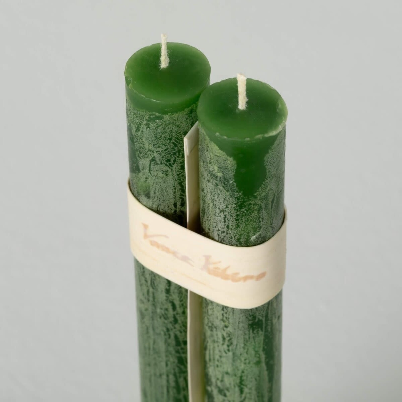 Sullivans Holly Green Timber Taper Hanging Candle, Burn time 15hrs  CT120HOL loading=