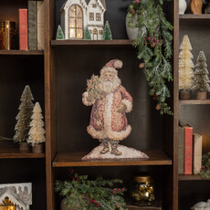 Ragon House 18" Santa w/ Holly Metal Dummy Board H237617