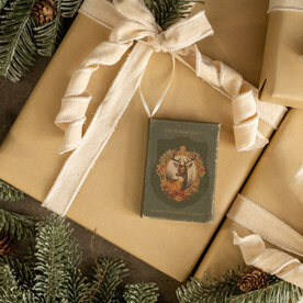 Ragon House 4" Deer of the Fields & Forest Journal Ornament L238752