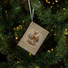 Ragon House 4" Fawns and How to Care for Them Journal Ornament L238750