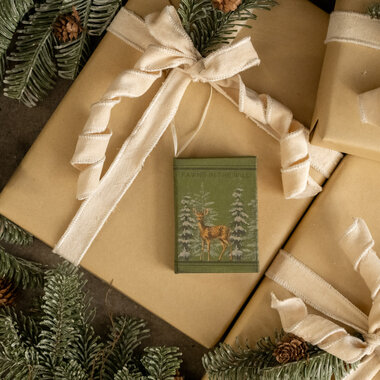 Ragon House 4" Fawns in the Wild Journal Ornament L238751