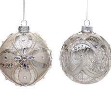Burton + Burton Champagne Faux Mercury Glass Ornament (1) 9750466