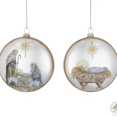 Burton + Burton 4.75" Humble Hope Glass Ornament (1) 9750693