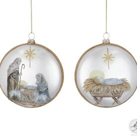 Burton + Burton 4.75" Humble Hope Glass Ornament (1) 9750693
