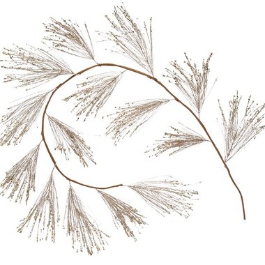 Burton + Burton 72" Gold Glitter Burst Garland F9780