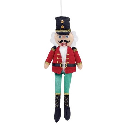 Burton + Burton 6.5" Plush Nutcracker Ornament 9750566