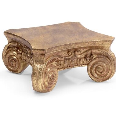 Burton + Burton 4" Resin Gold Scroll Riser Display 9751141