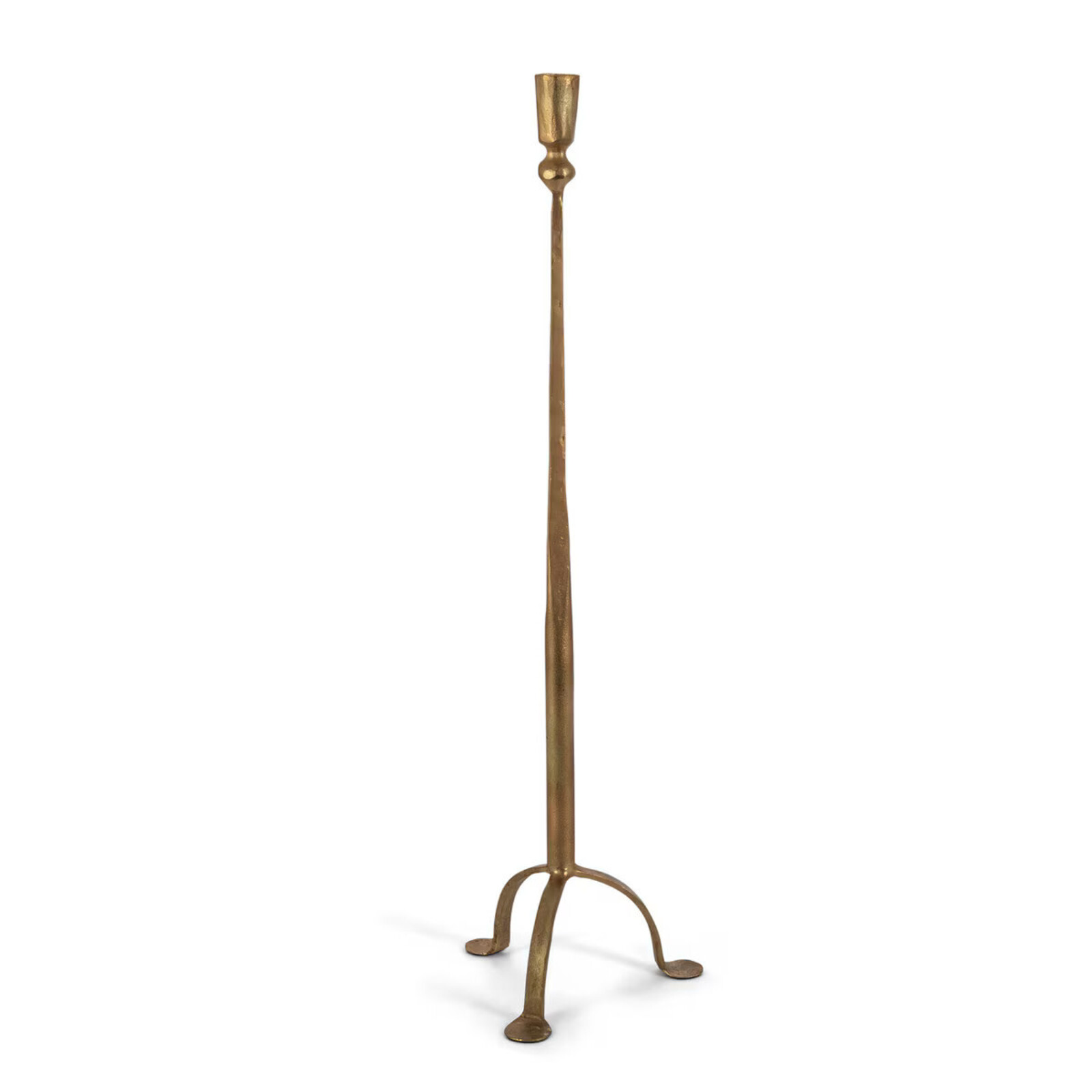 Park Hill 28" Antique Gold Iron Candlestick  EAB95974 loading=