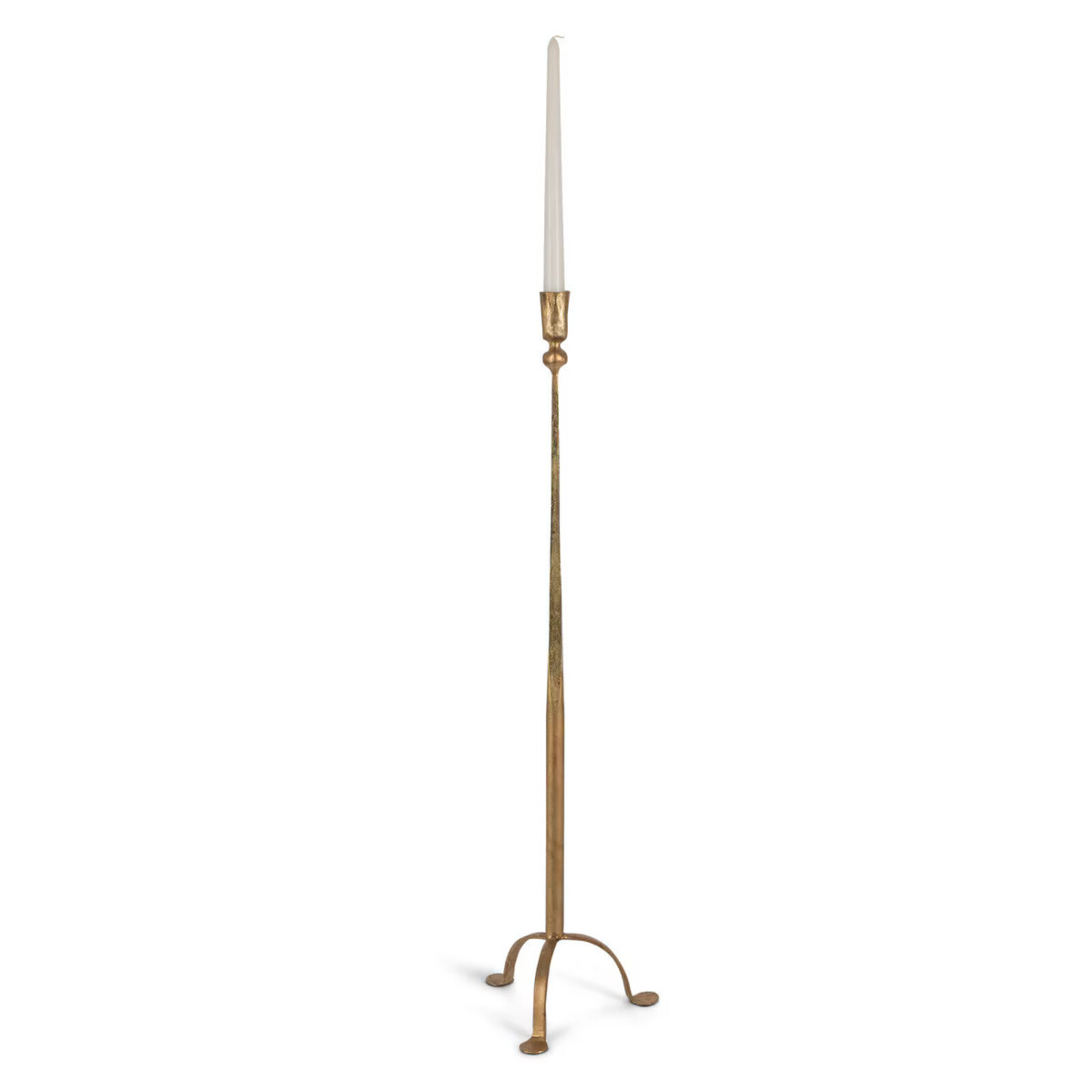 Park Hill 23" Antique Gold Iron Candlestick  EAB95975 loading=