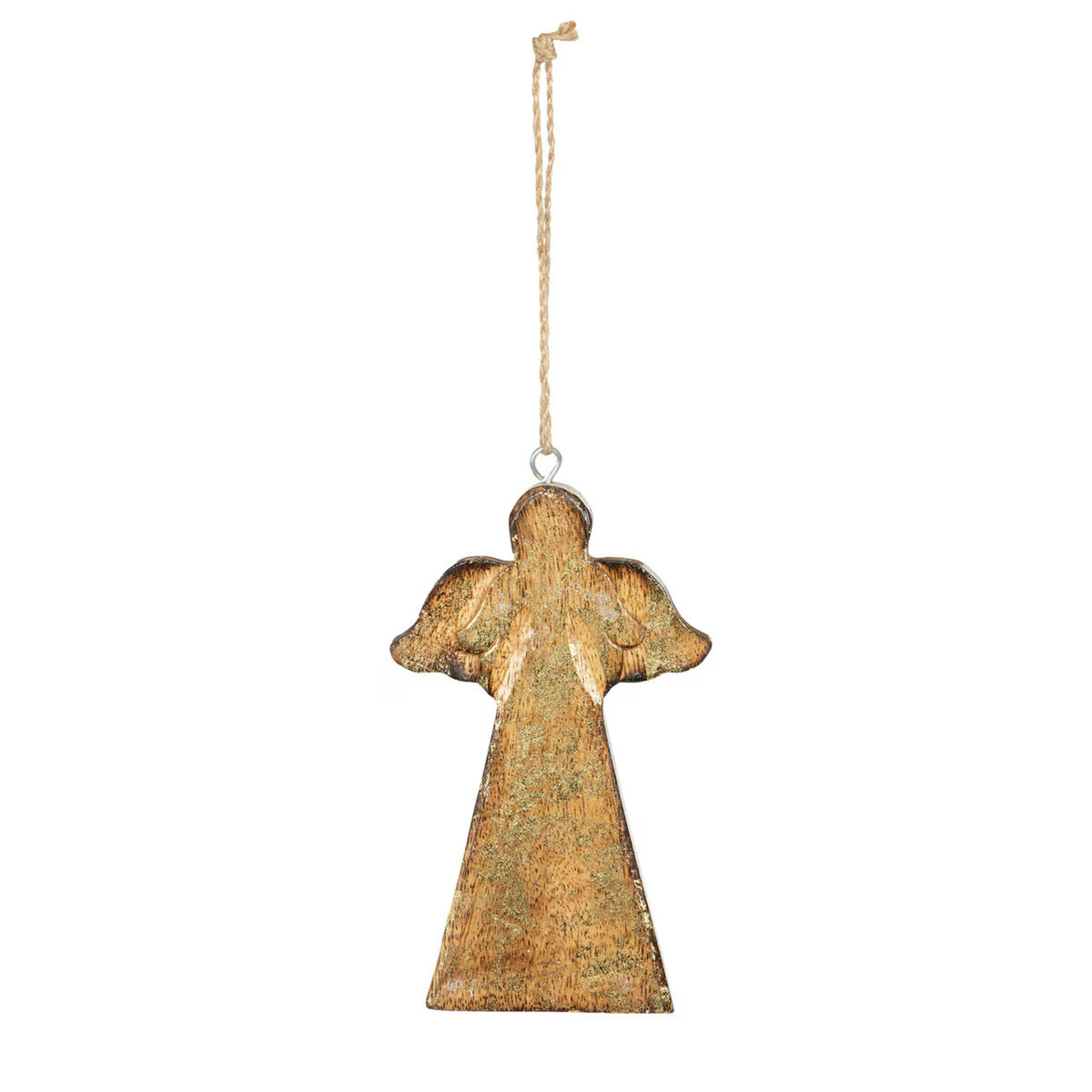 Park Hill Wooden Carved Angel Ornament  XAO10293 loading=