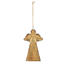 Park Hill Wooden Carved Angel Ornament  XAO10293