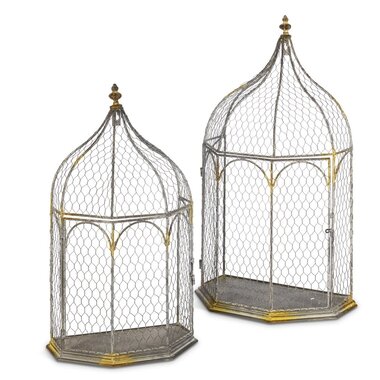 Gerson Wall Wire Bird Cage LARGE  23.82"   95562L
