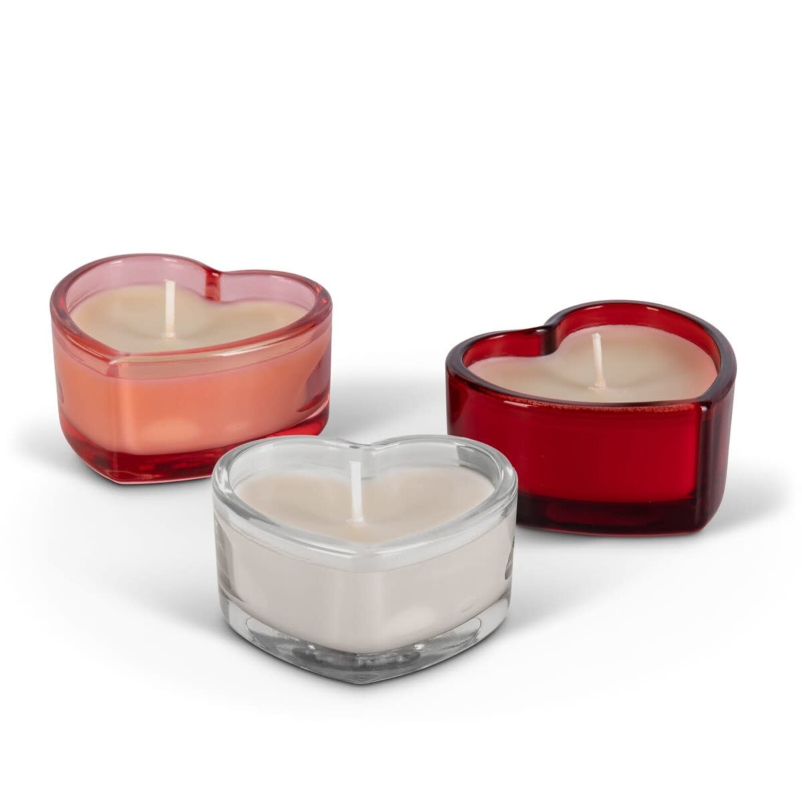 Gerson Heart Shaped Glass Candle Jar (1)  60040 loading=