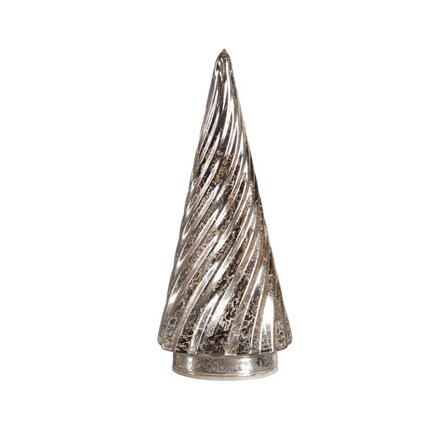 Evergreen Enterprises LED Table Decor Glass Tree (1)  7.28"   PHT000S