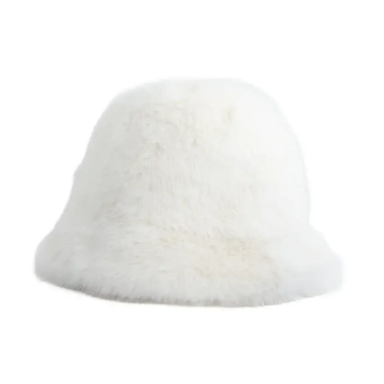 Faux Fur Bucket Hat loading=