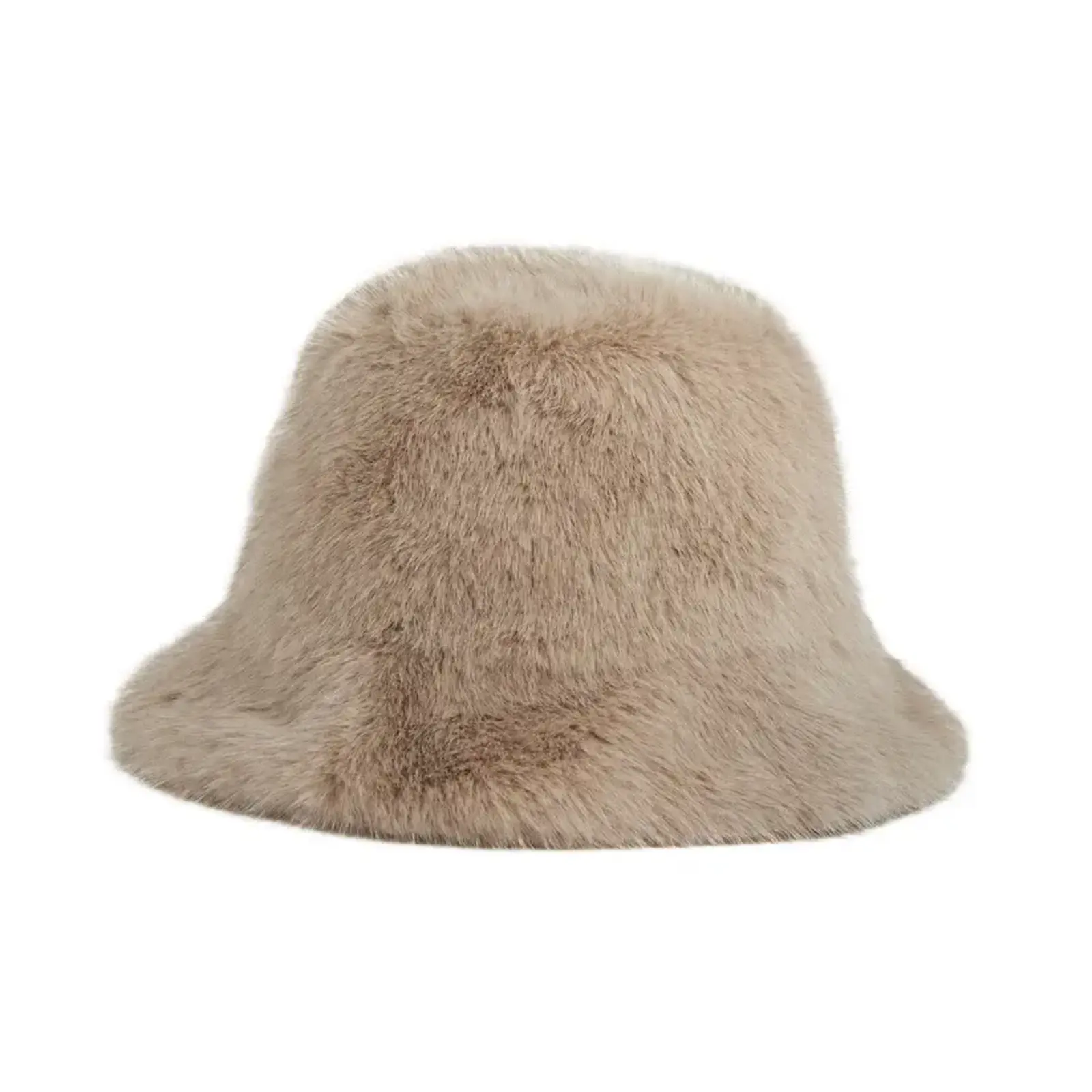 Faux Fur Bucket Hat loading=