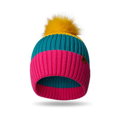 Britt's Knit's Britts Knits  Kids Pom Hats  BKWKH