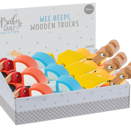 Ganz Wooden Wee Beeps - Trucks  BG4773
