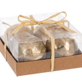 Ganz Gold Pear Figurine Boxed Set   MA199727