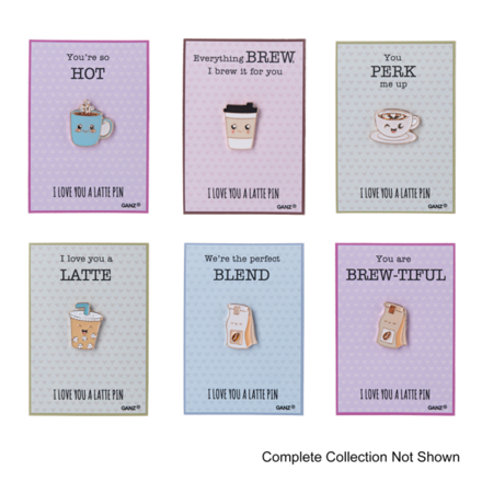 Ganz Love You A Latte Pin (1) ER71521