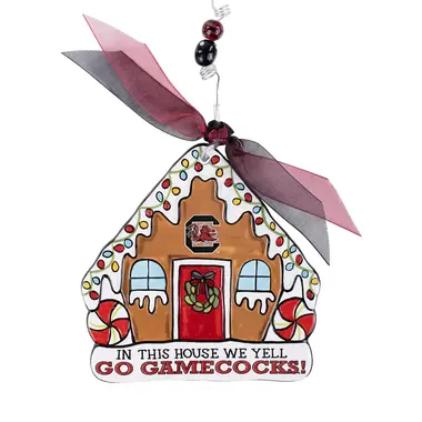 gloryhaus In this House We Yell Go Gamecocks Ornament  421153413