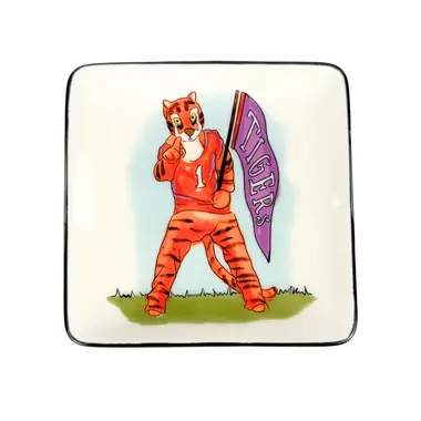 gloryhaus Clemson Tiger Trinket Tray    428173412
