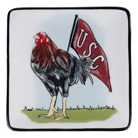 gloryhaus South Carolina Gamecocks Trinket Tray   428173413