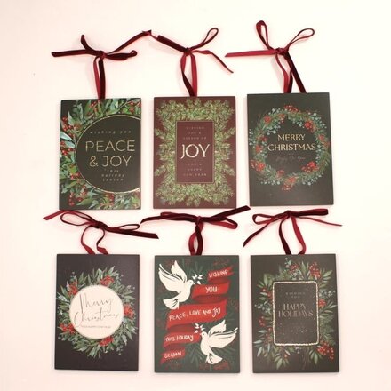 Trade Cie 4x.24x6" Greeting Card Ornament     AHX7004A