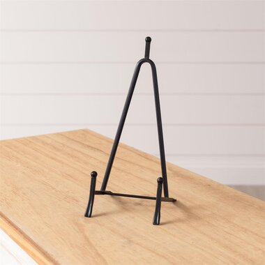 Audrey's Black Metal Table Easel, Small 11.75x4.5"  8T2676
