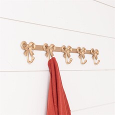 Audrey's Gold Bow Hook Rack   8T2754