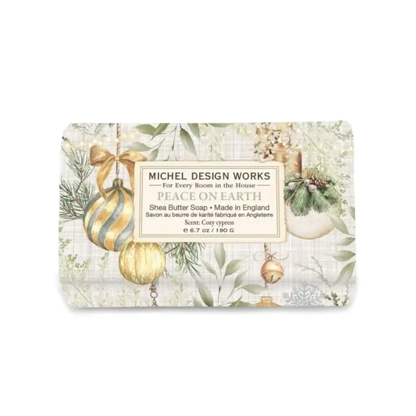 Michel Design Works Peace on Earth  Medium Bath Soap  858445 loading=