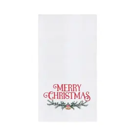 C & F Enterprise Merry Christmas Garland Kitchen Towel  C861711215